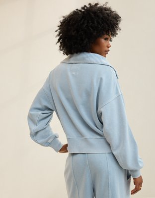 Aerie Best Button Sweatshirt