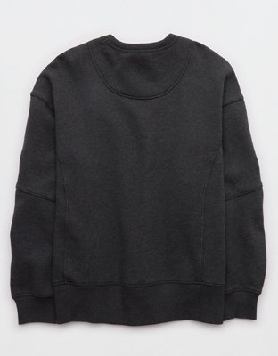 alors paris Sweat-shirt Sardina グレー Grey and Navy Liberez Les Sardines Oversized Sweatshirt | Clare V