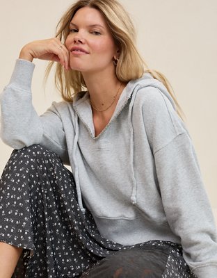 Aerie Beaded Hoodie