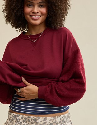 Aerie Très Chic Chenille Sweatshirt