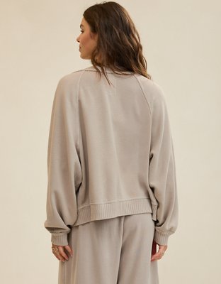 Aerie Fleece Cardigan