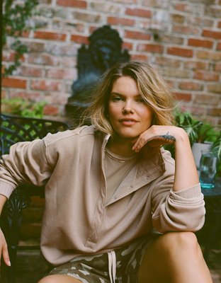 アパルトモンamericana 3/4 Sleeve Sweat プルオーバー L'Appartement（アパルトモン） AMERICANAアメリカーナ 3/4 Sleeve