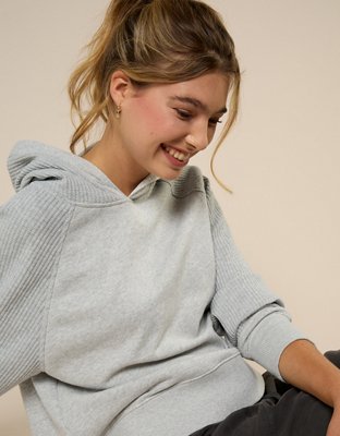 Aerie Essential Waffle Hoodie