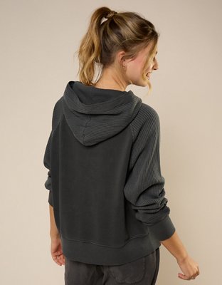 Aerie Essential Waffle Hoodie