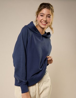 Aerie Essential Waffle Hoodie