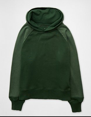 Aerie Hoodie con Textura Tipo Waffle Esencial