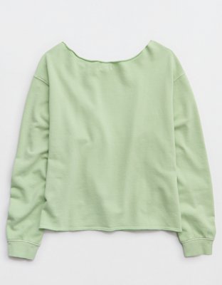 Aerie Alumni Off The Shoulder Sweatshirt