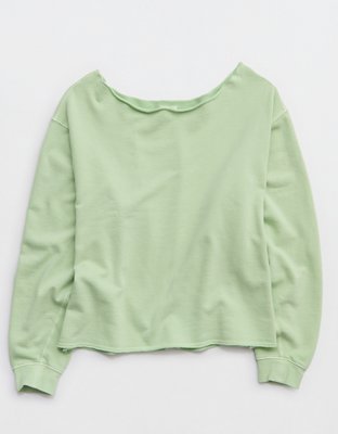 Aerie Alumni Off The Shoulder Sweatshirt