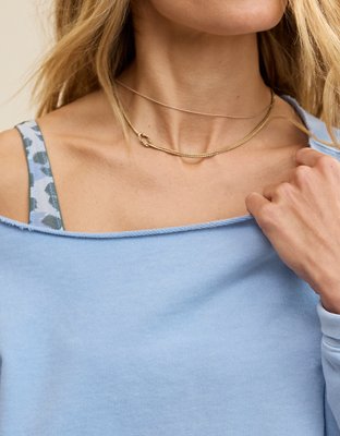 Aerie Alumni Off The Shoulder Sweatshirt