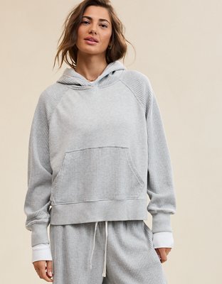 Aerie Essential Waffle Hoodie