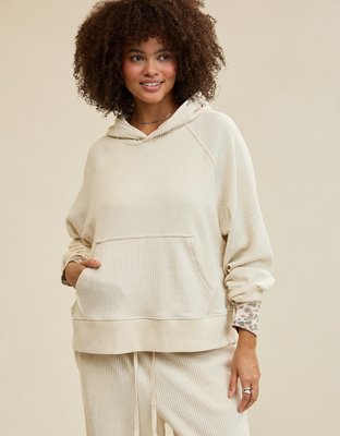 Aerie Essential Waffle Hoodie