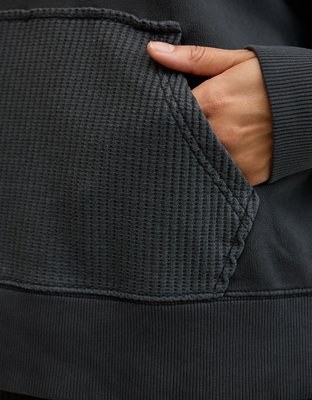 Aerie Essential Waffle Hoodie