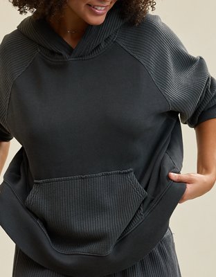 Aerie Essential Waffle Hoodie