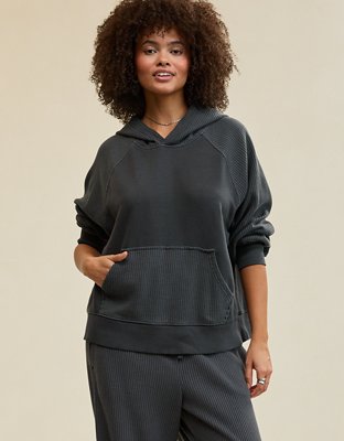 Aerie Essential Waffle Hoodie