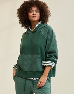 Aerie Essential Waffle Hoodie