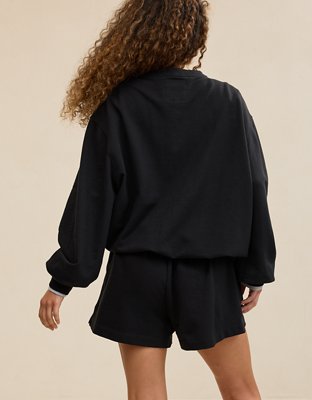Chandail en molleton ras du cou Jet Setter Aerie