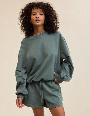 Aerie Jet Setter Crew Sweatshirt