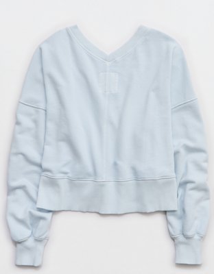 Aerie Go-To V Neck Sweatshirt