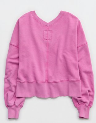Aerie Go-To V Neck Sweatshirt