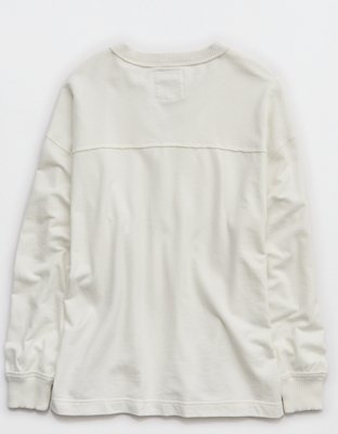 Aerie Poolside Terry Henley Sweatshirt