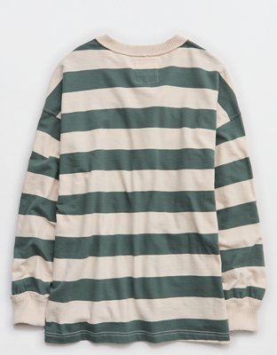 Aerie Poolside Terry Henley Sweatshirt