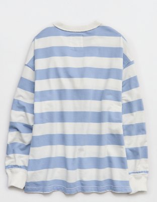Aerie Poolside Terry Henley Sweatshirt