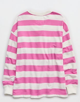 Aerie Poolside Terry Henley Sweatshirt