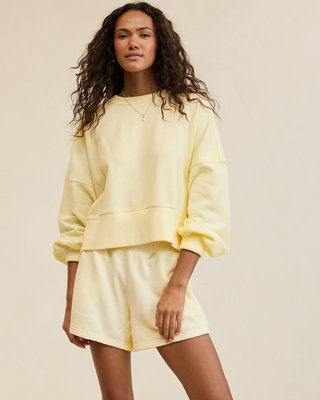 Aerie Classic Crew Textured Sweatshirt