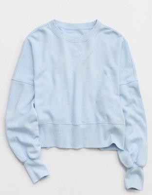 Aerie Classic Crew Textured Sweatshirt