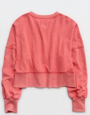 Aerie Classic Crew Textured Sweatshirt