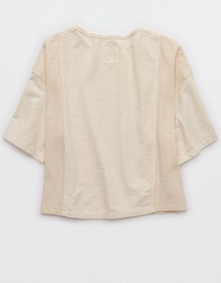 Aerie Unwind Waffle T-Shirt