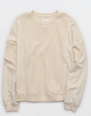 Aerie Unwind Waffle Long Sleeve T-Shirt