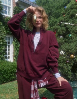 Aerie Oh Zip! Sweatshirt