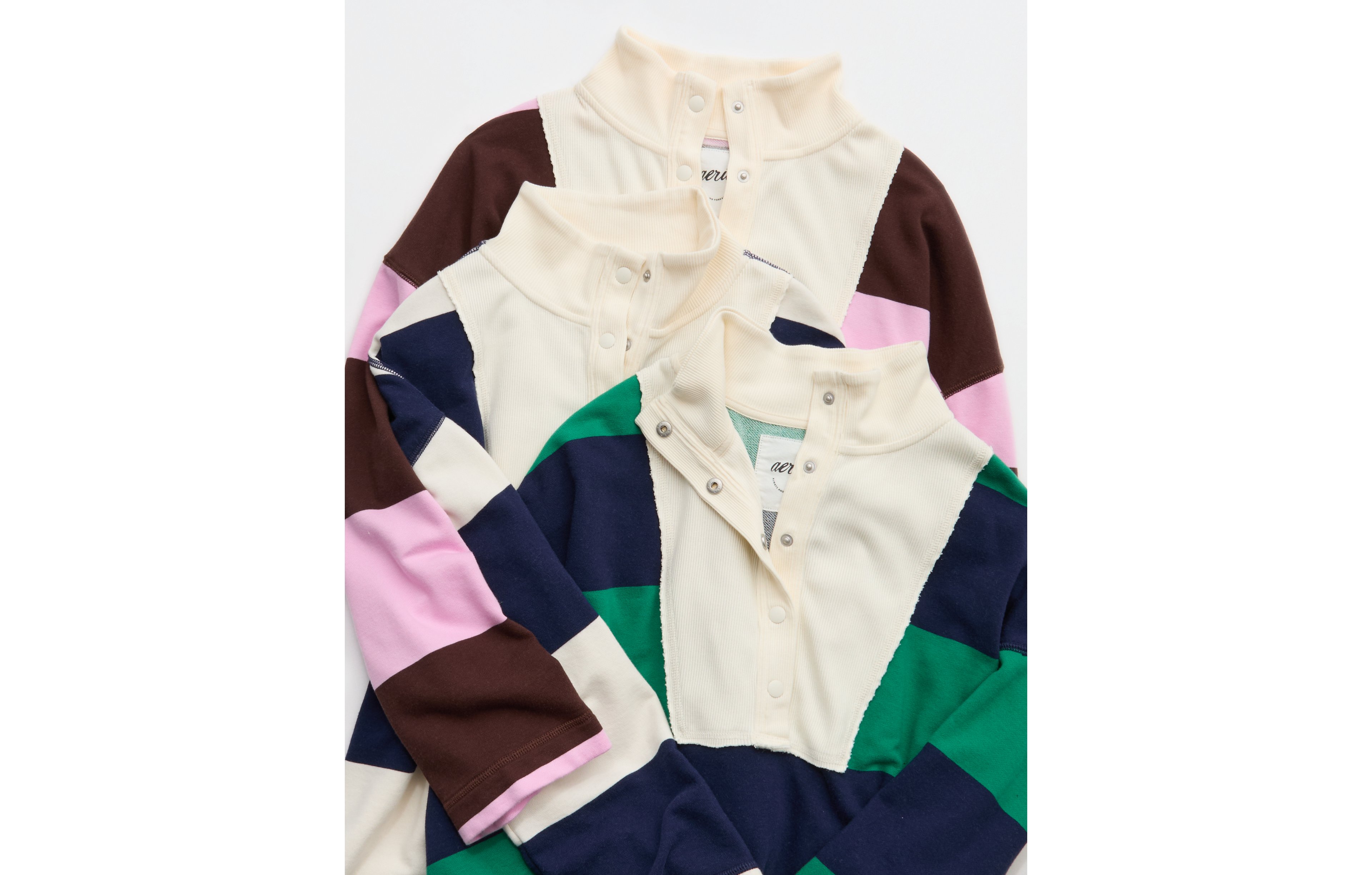 Aerie Quarter Snap Sweatshirt