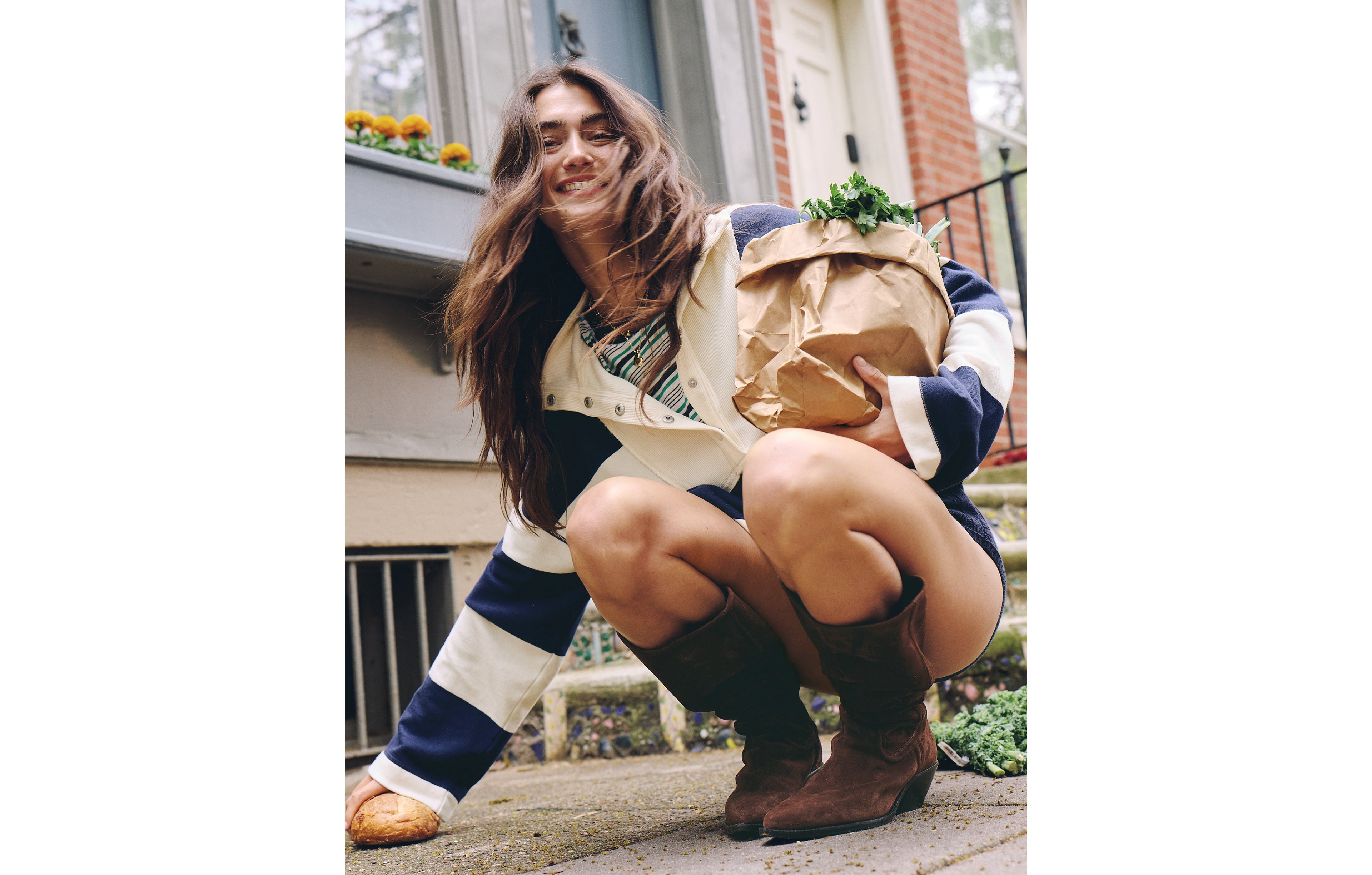 Aerie Quarter Snap Sweatshirt