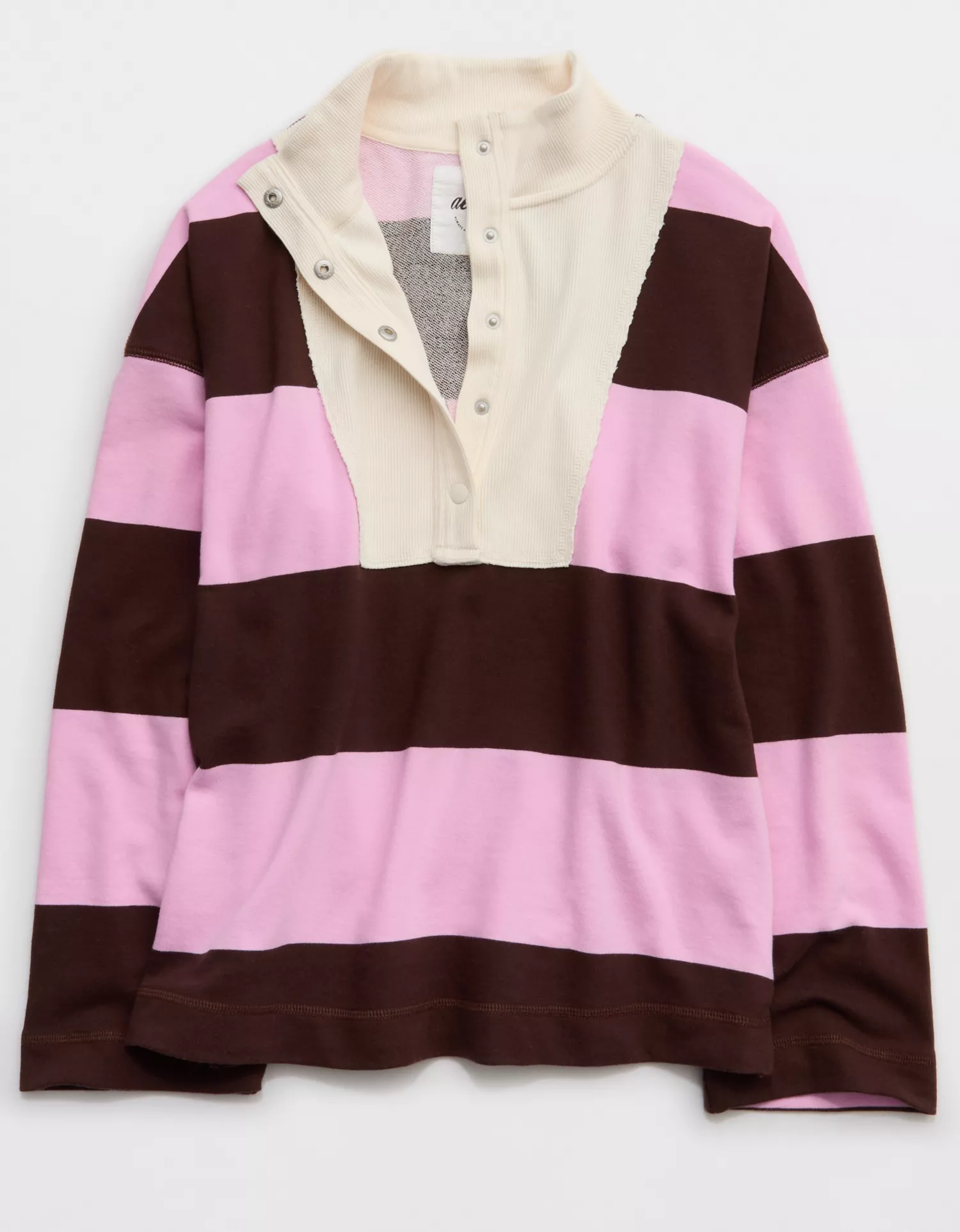 Aerie Quarter Snap Sweatshirt - thumbnail 3