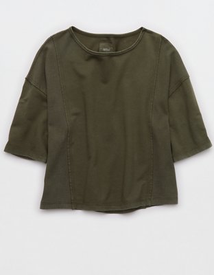 Aerie Unwind Waffle T-Shirt