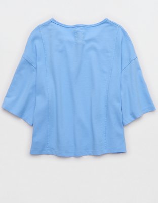Aerie Unwind Waffle T-Shirt