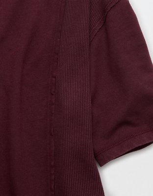 Aerie Unwind Waffle T-Shirt