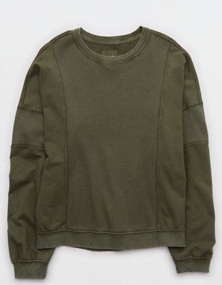 Aerie Unwind Waffle Long Sleeve T-shirt
