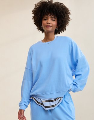 Aerie Unwind Waffle Long Sleeve T-shirt