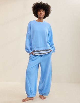 Aerie Unwind Waffle Long Sleeve T-shirt