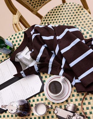Aerie Alumni Henley Sweatshirt