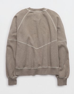 Aerie Go-To Classic Length Crew Sweatshirt