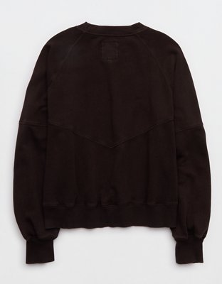Aerie Go-To Classic Length Crew Sweatshirt
