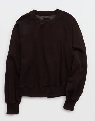 Aerie Go-To Classic Length Crew Sweatshirt
