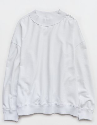 Aerie Alumni Mock Neck Sweatshirt