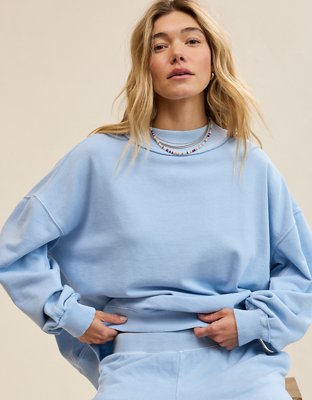 Aerie Alumni Mock Neck Sweatshirt