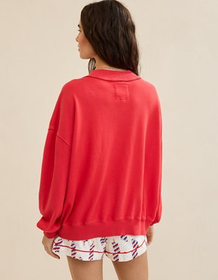 Aerie Alumni Mockneck Sweatshirt