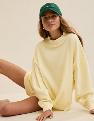 Aerie Alumni Mock Neck Sweatshirt